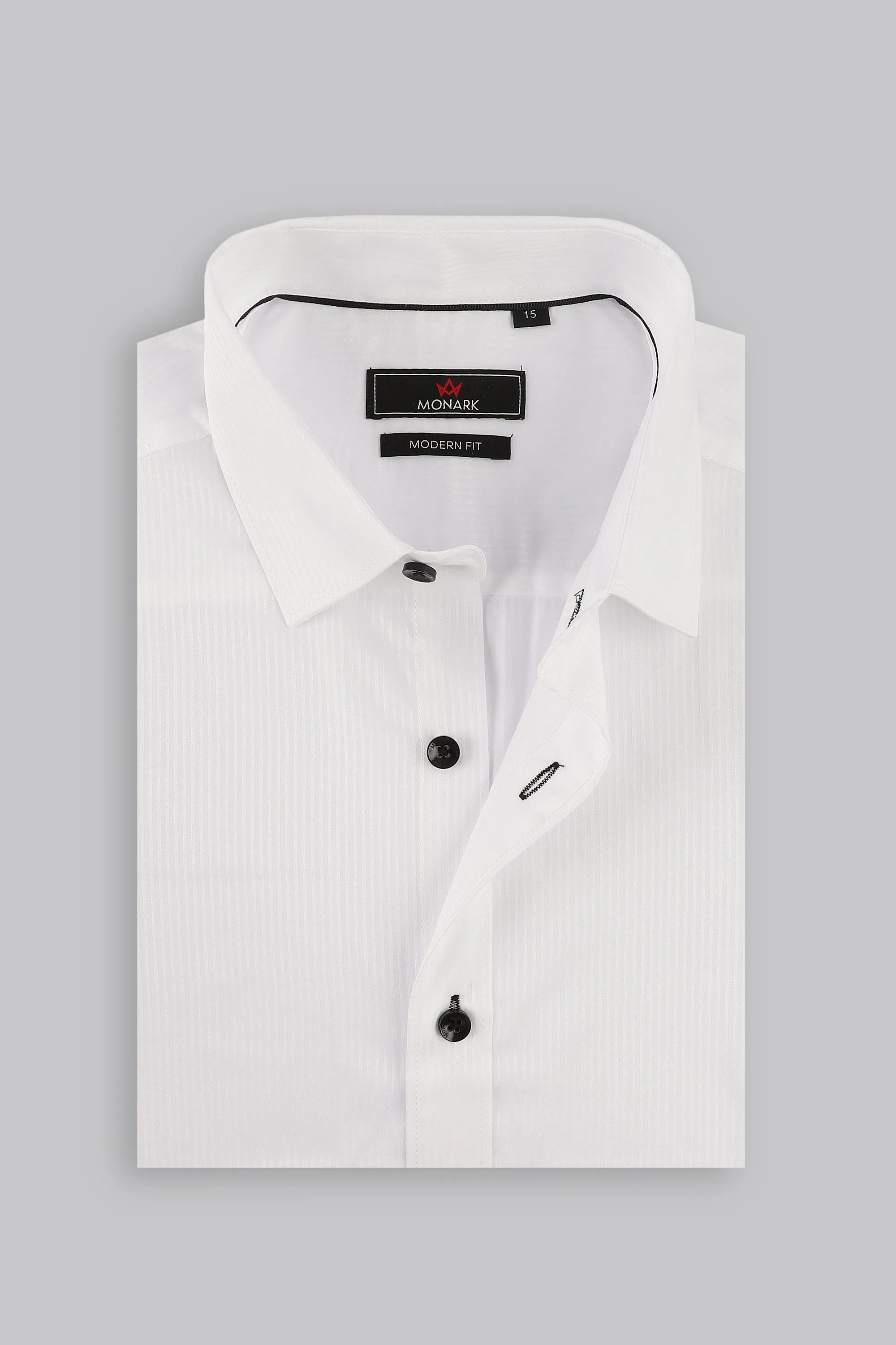 100% COTTON TEXTURED FORMAL SHIRT