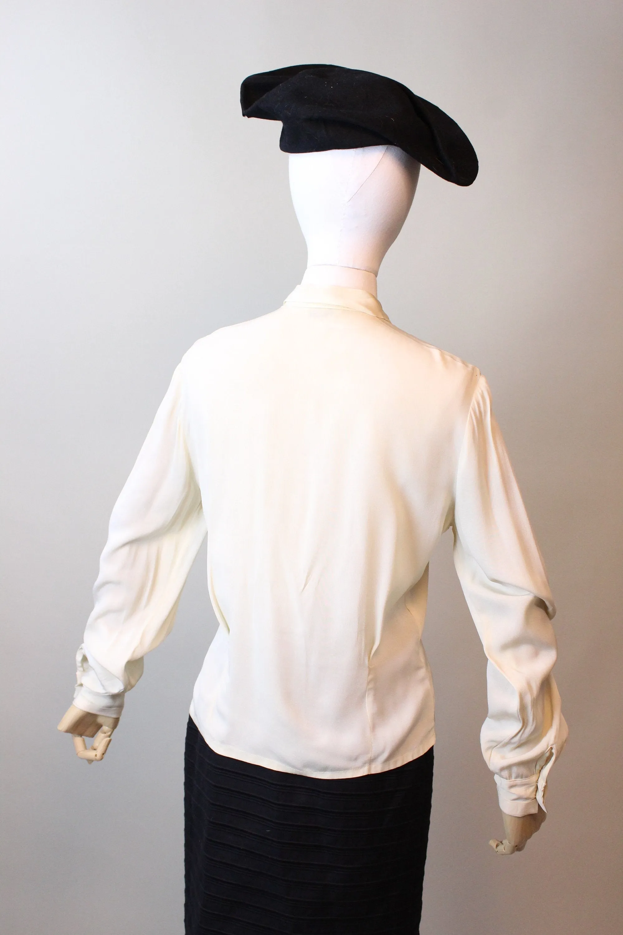 1950s 1950s documented GENE BART cocktail blouse small | new winter