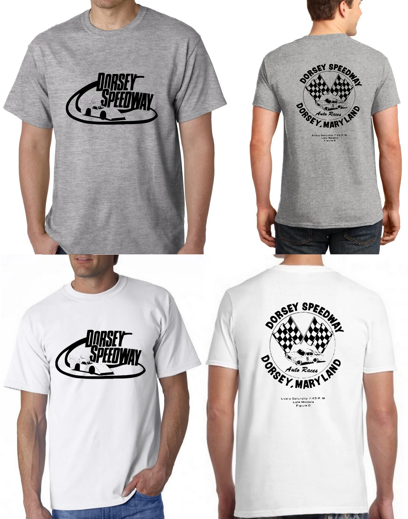 1985 Dorsey Speedway Vintage Logo replica shirt