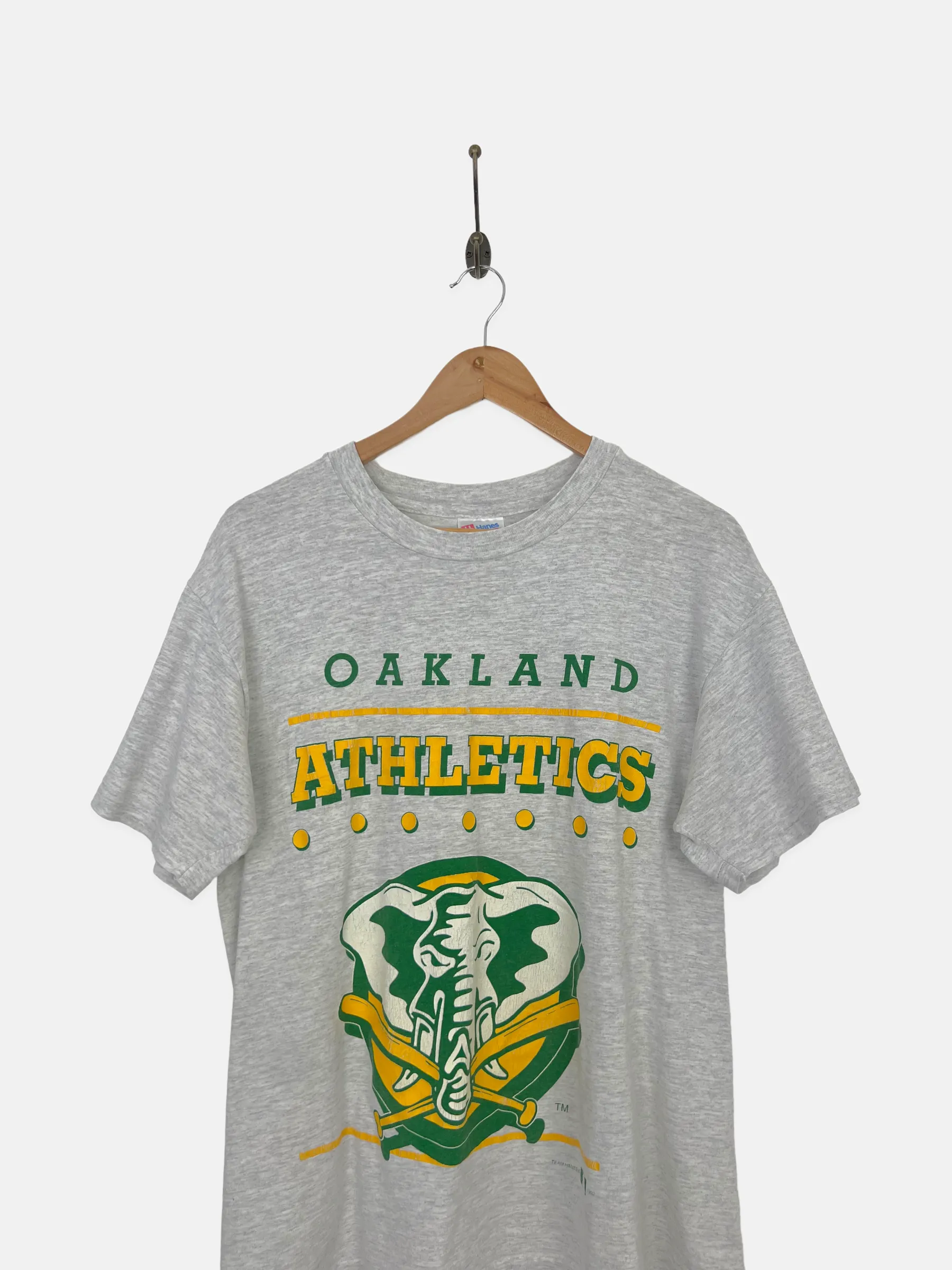 1992 Oakland Athletics USA Made Vintage T-Shirt Size M