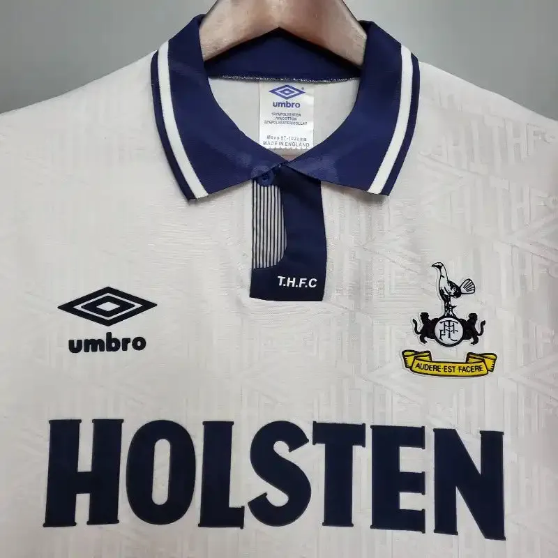1992 Tottenham Home - GASCOIGNE 8 PRINT - Retro Jersey