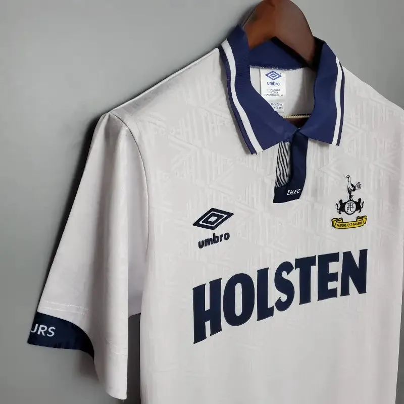 1992 Tottenham Home - GASCOIGNE 8 PRINT - Retro Jersey
