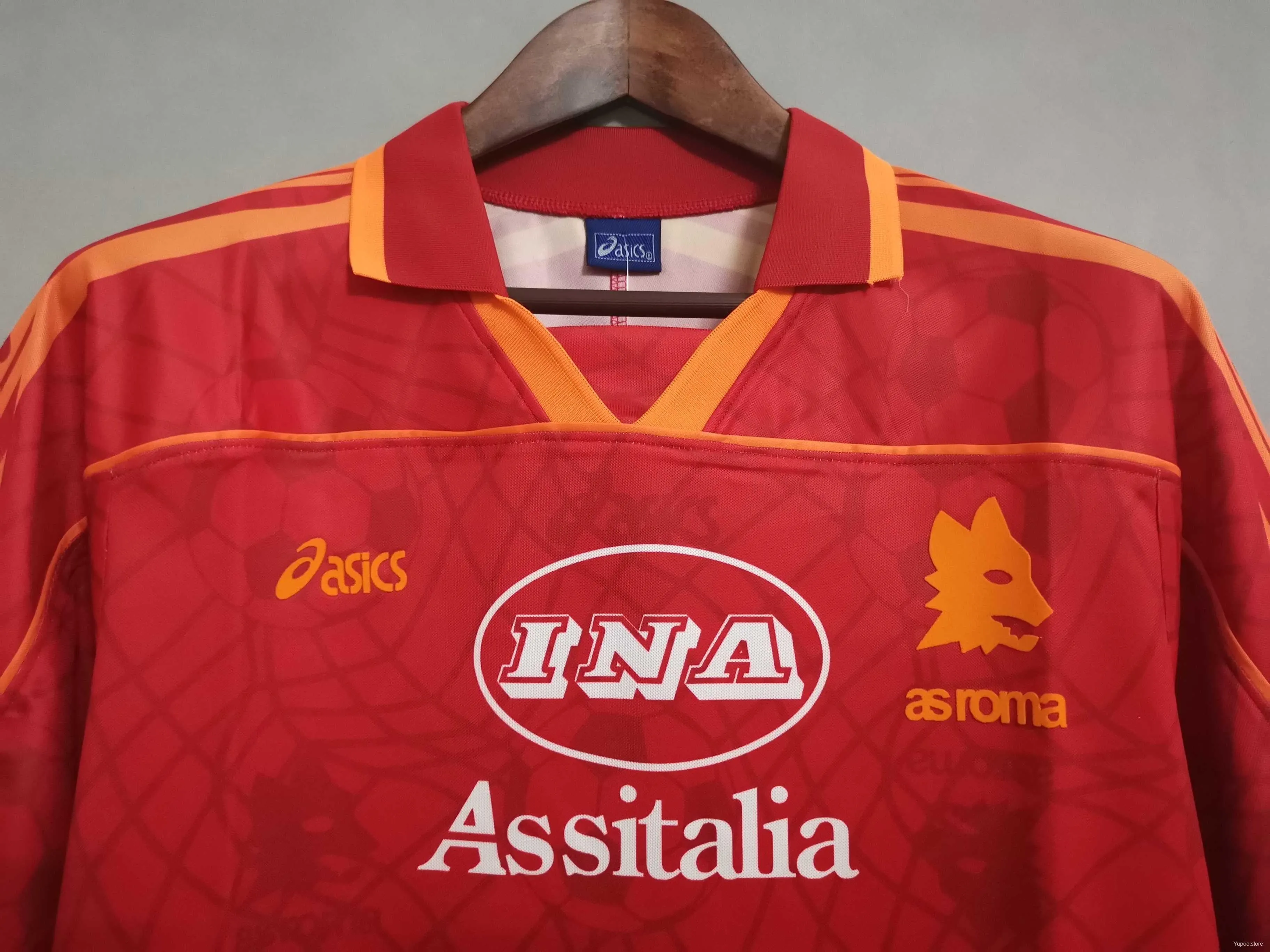 1995 - 1996 Roma Home - Retro Jersey