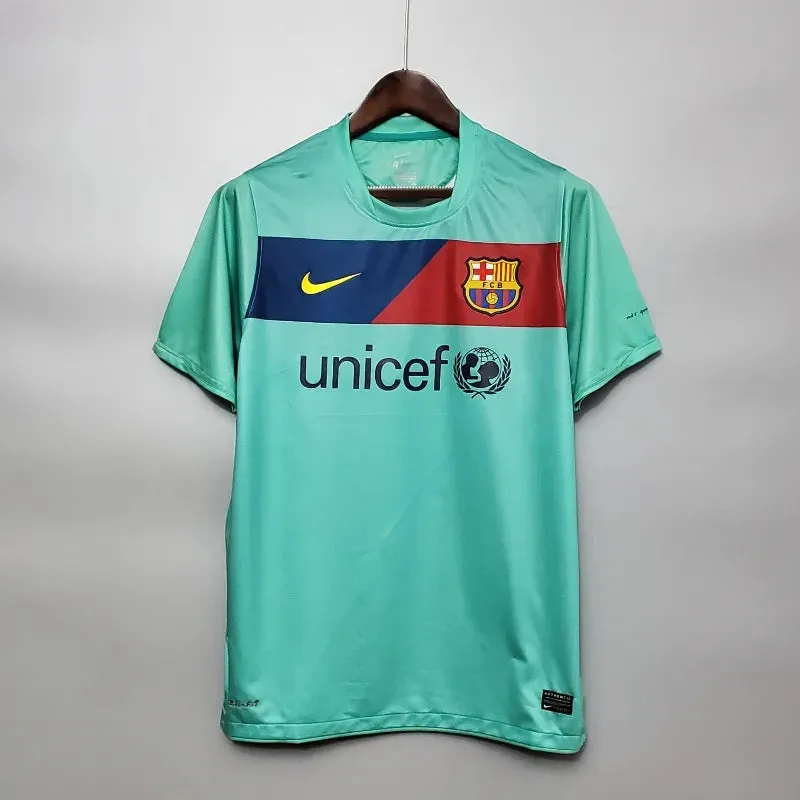 2010 - 2011 Barcelona Away Retro Jersey