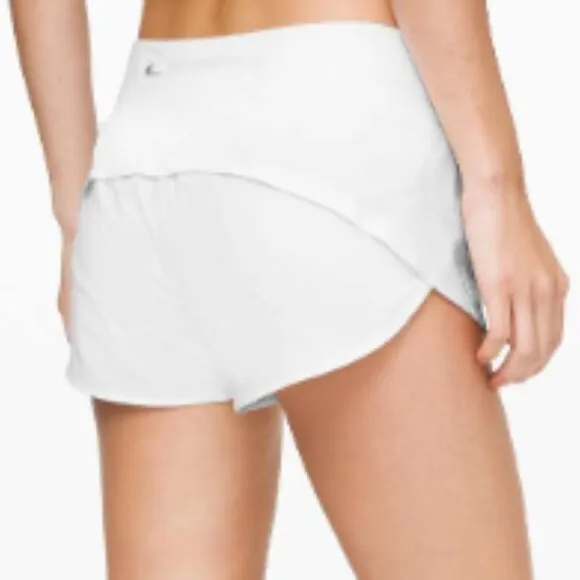 (2491) Lululemon Speed Up Short *2.5&quot; in Sz 14 Whte