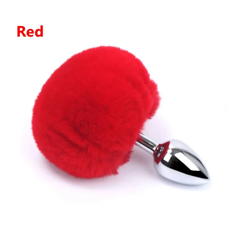 3" Bunny Tail Stainless Steel Plug