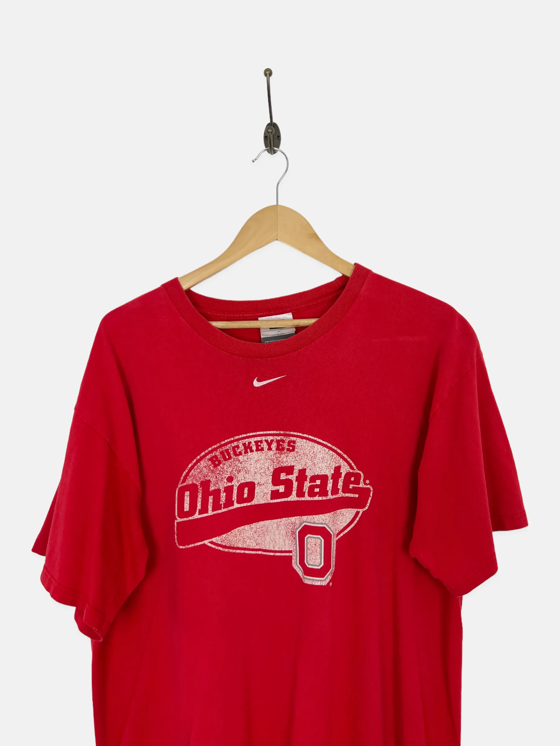 90's Nike Ohio State Buckeyes Vintage T-Shirt Size L