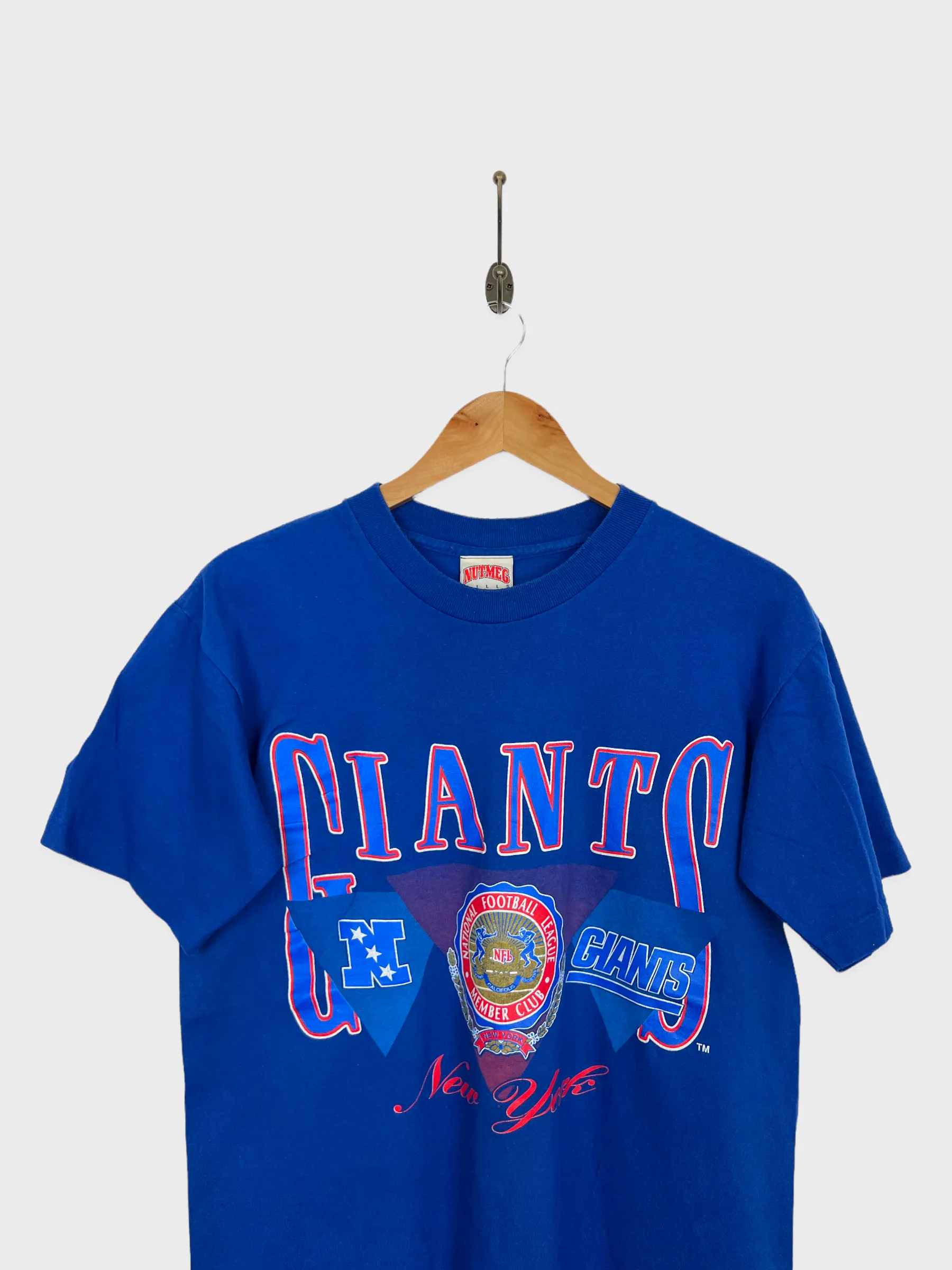 90's NY Giants NFL USA Made Vintage T-Shirt Size 8