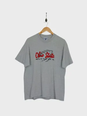 90's Ohio State Buckeyes Embroidered Vintage T-Shirt Size 14
