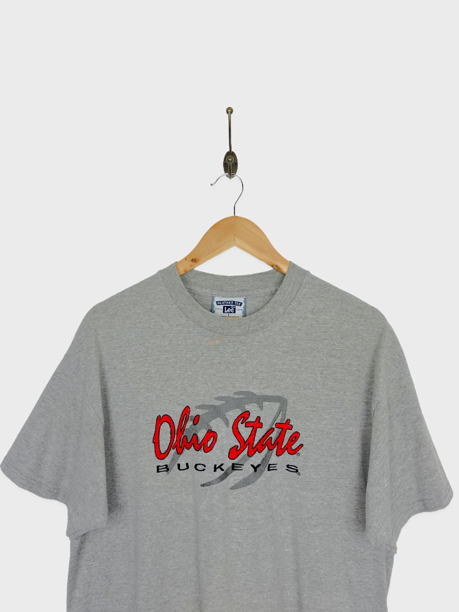 90's Ohio State Buckeyes Embroidered Vintage T-Shirt Size 14