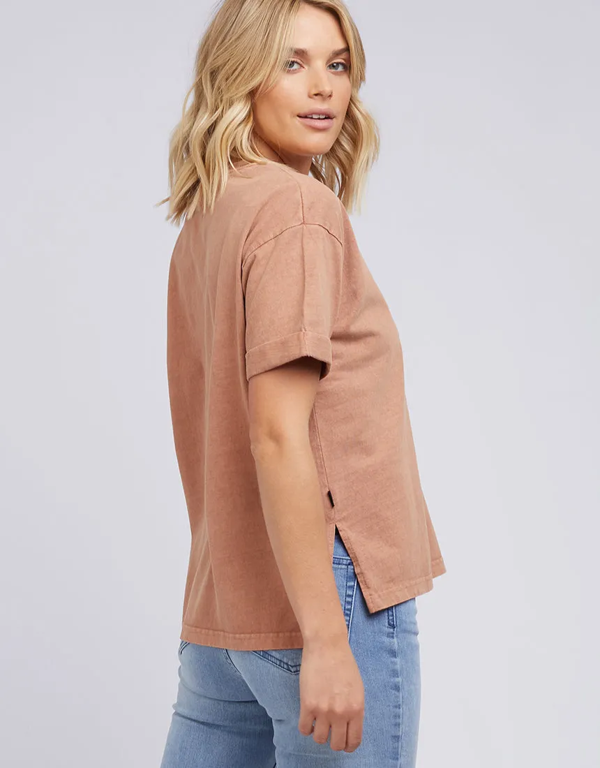 AAE Washed Tee - Tan