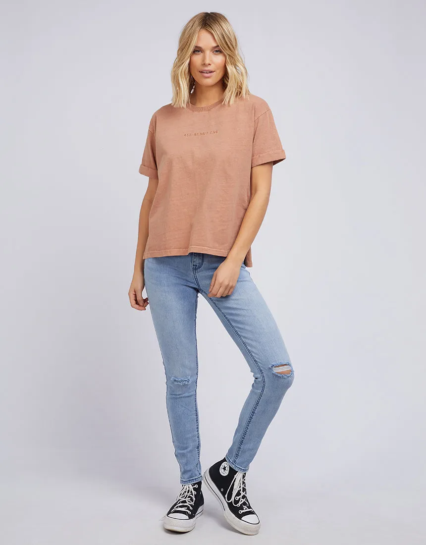 AAE Washed Tee - Tan