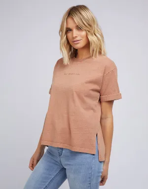 AAE Washed Tee - Tan