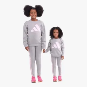 Adidas Girls Bl Ft Sweater Grey