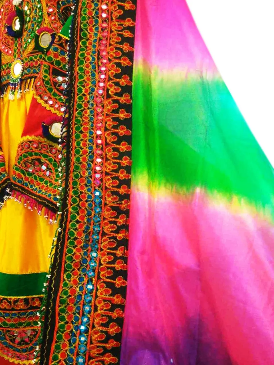 Afghan Wedding Dress Afghani Dress In Yellow Color
