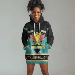 Afro Bahamians Junkanoo Hoodie Dress Junkanoo Is Life LT05