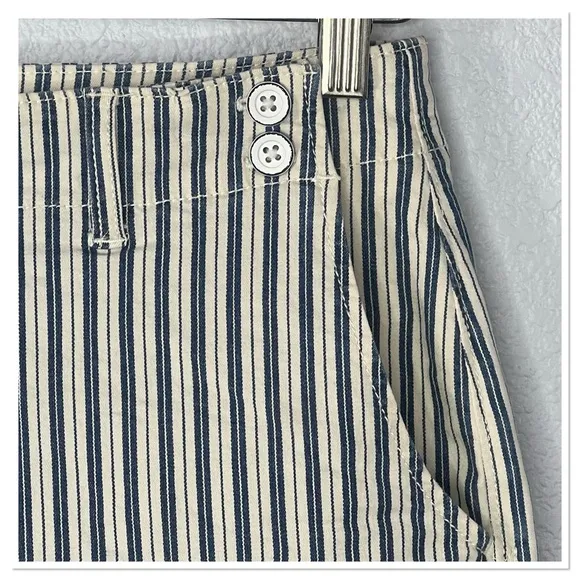 Ag Adriano Goldschmeid The Juliette Short Nautical High-Rise Shorts Sz 27