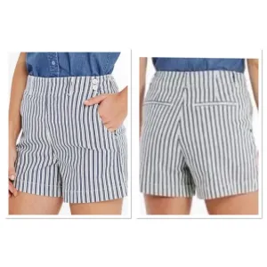 Ag Adriano Goldschmeid The Juliette Short Nautical High-Rise Shorts Sz 27