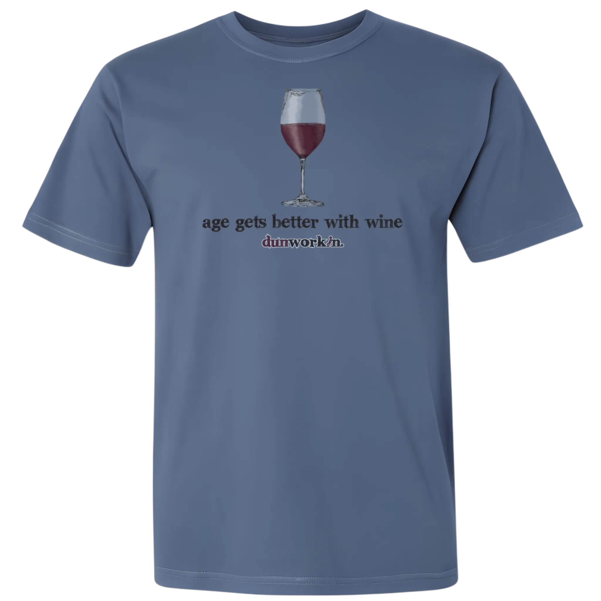 Age Gets better With Wine " Red Wine" Men's Short Sleeve Tee