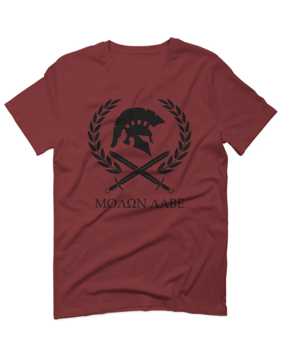 American Come and Take Greek Molon Labe Spartan Workout For men T Shirt