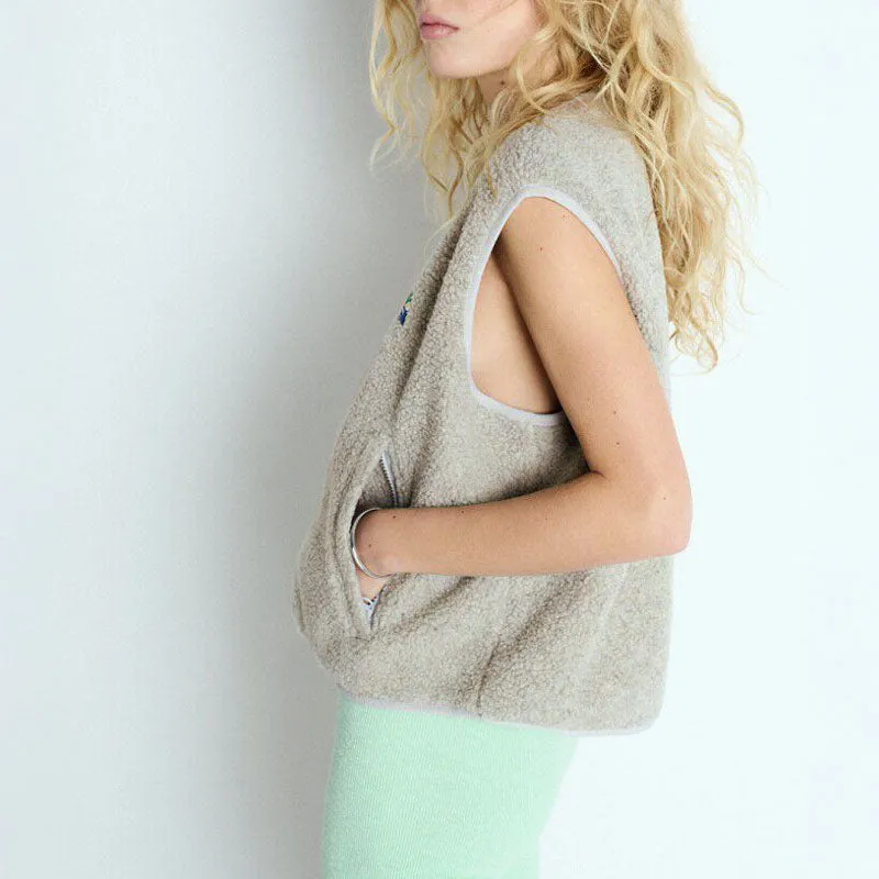 AMERICAN VINTAGE Hoktown Fleece in Polar Melange