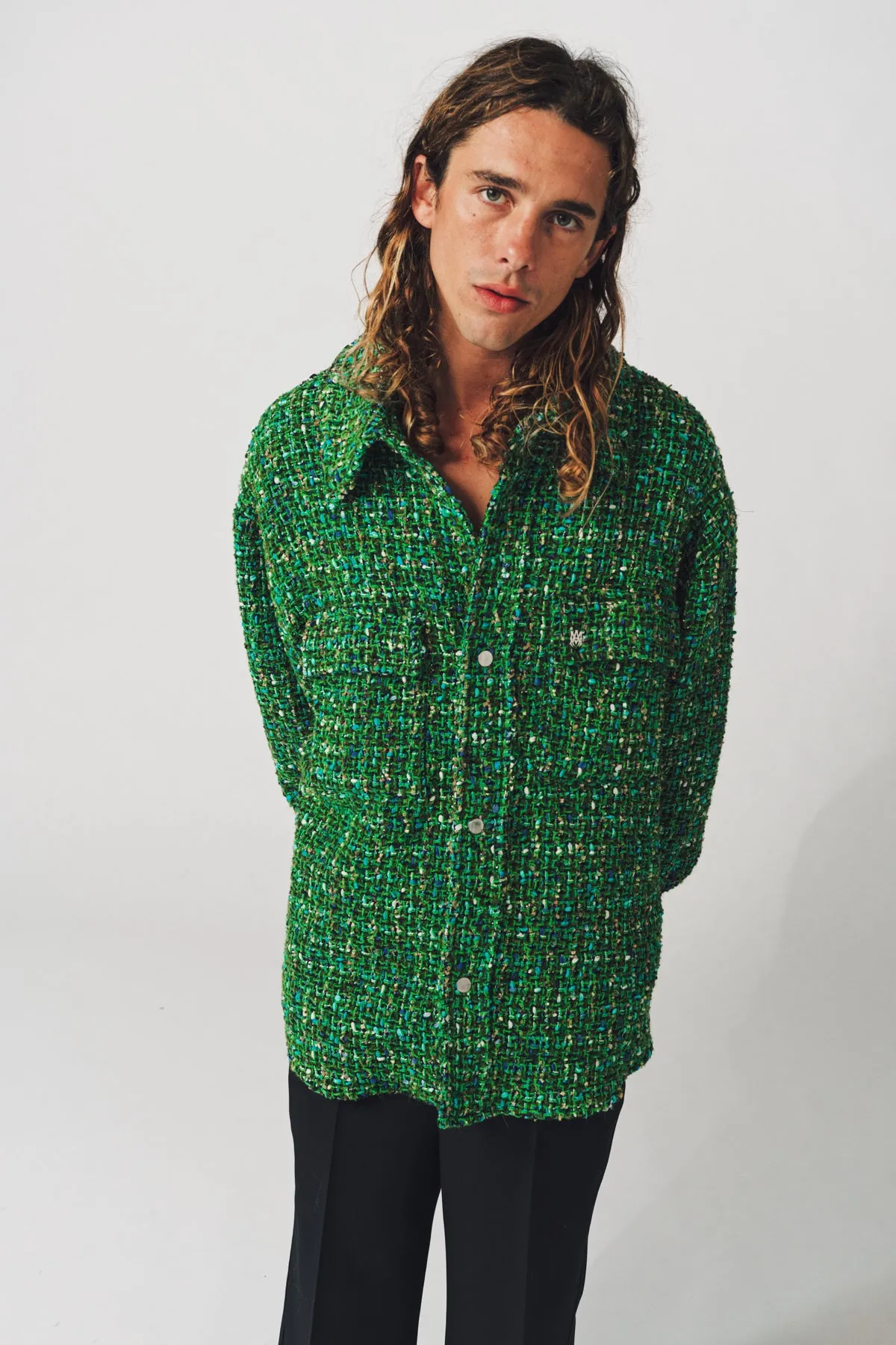 AMIRI | BOUCLE OVERSHIRT