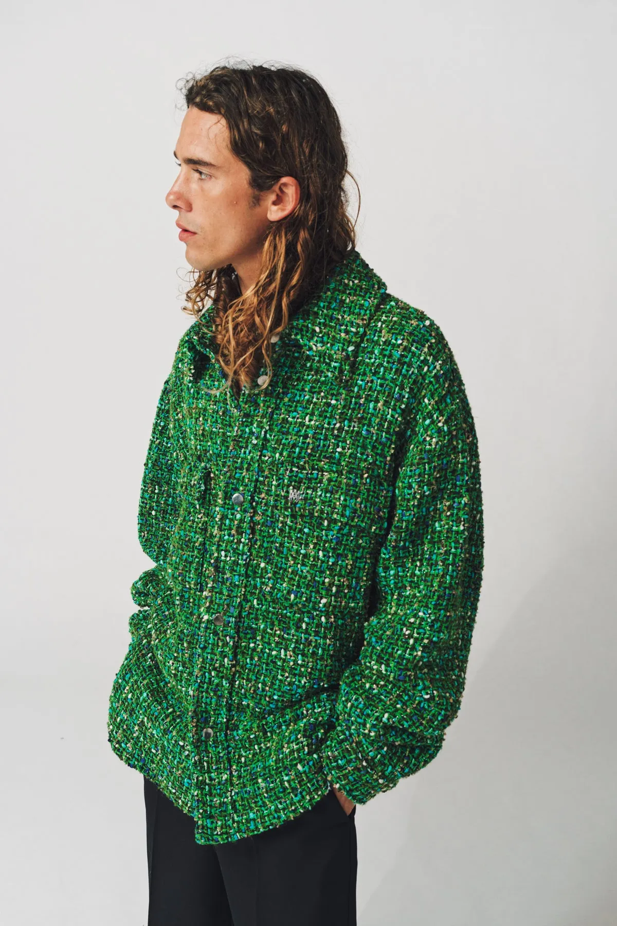 AMIRI | BOUCLE OVERSHIRT