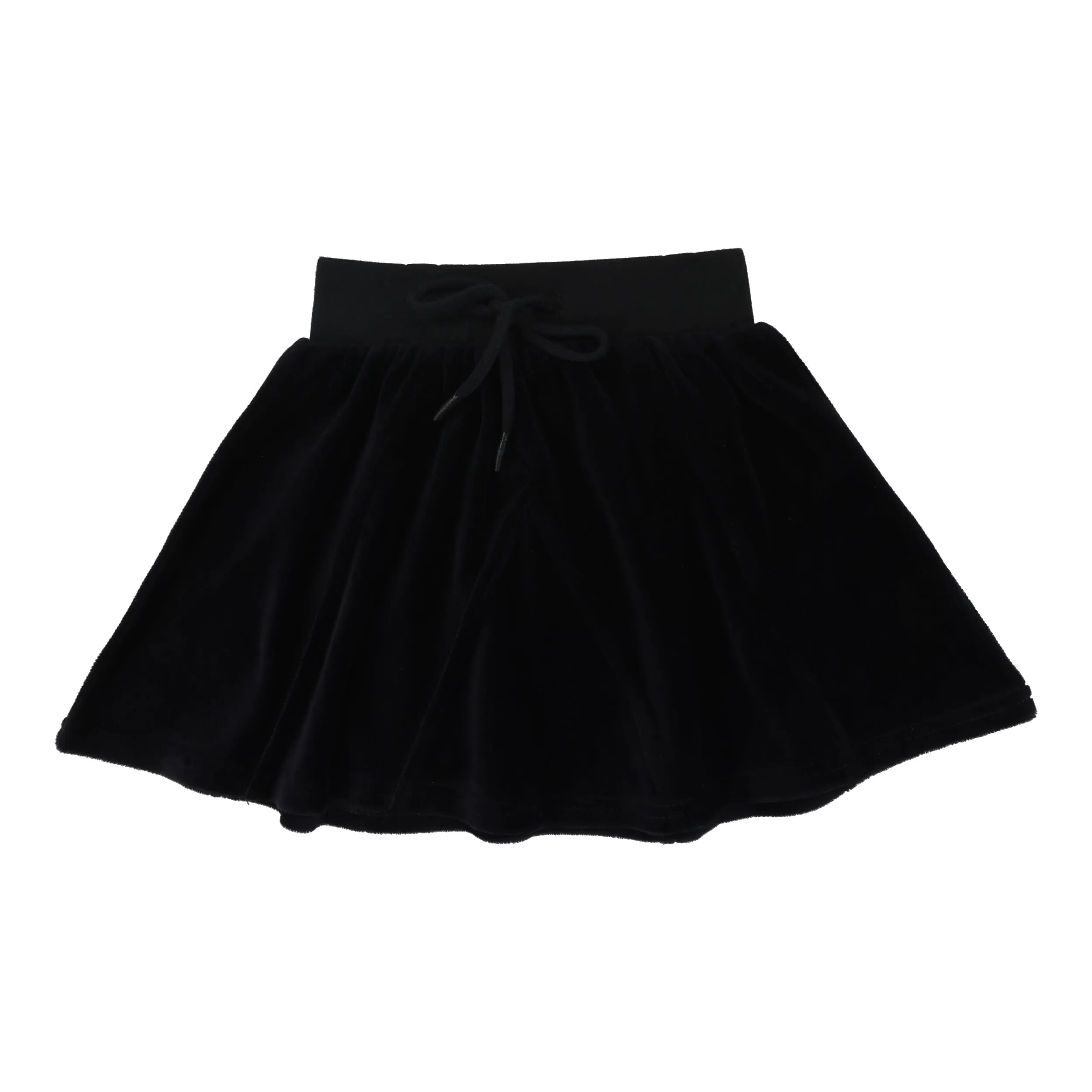 Analogie Velour Skirt - Black