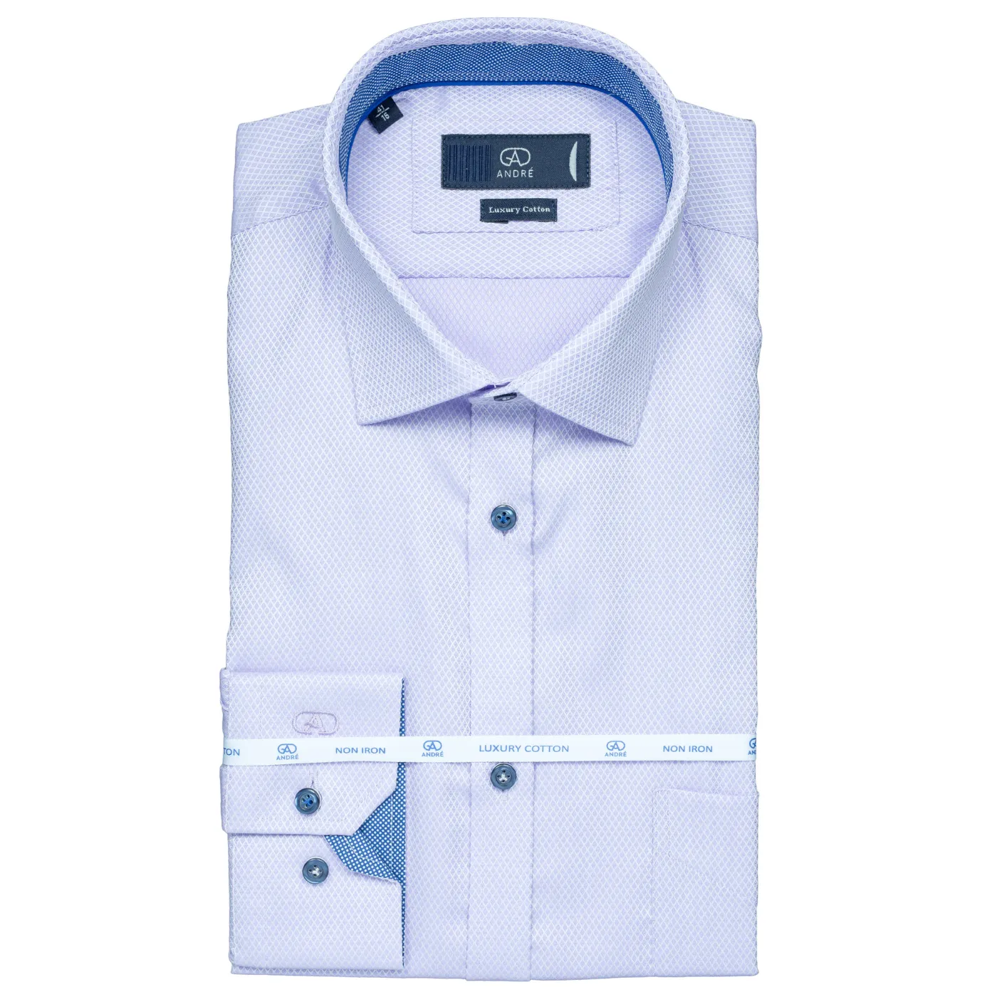 André "Cambridge" Textured L/S Formal Shirt