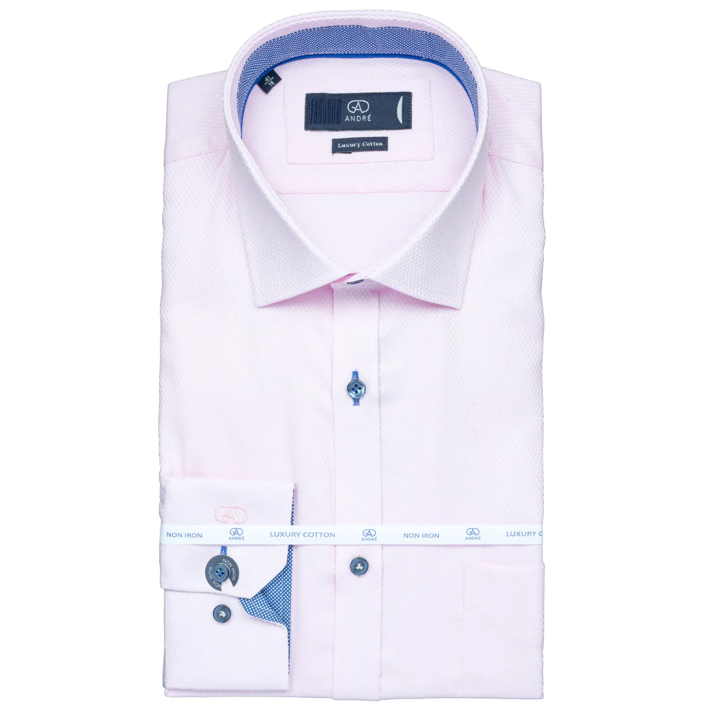 André "Cambridge" Textured L/S Formal Shirt