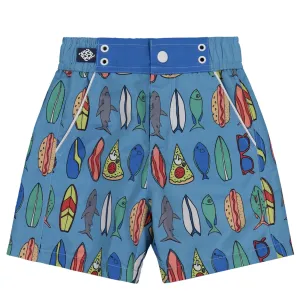Andy & Evan Boys Fish Food Swim Bottoms UPF 50
