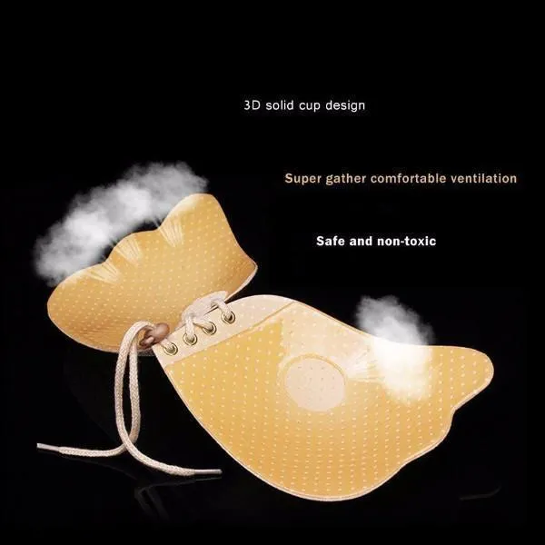 Angel Bra - Strapless Self Adhesive Silicone Invisible Backless Push Up Bra