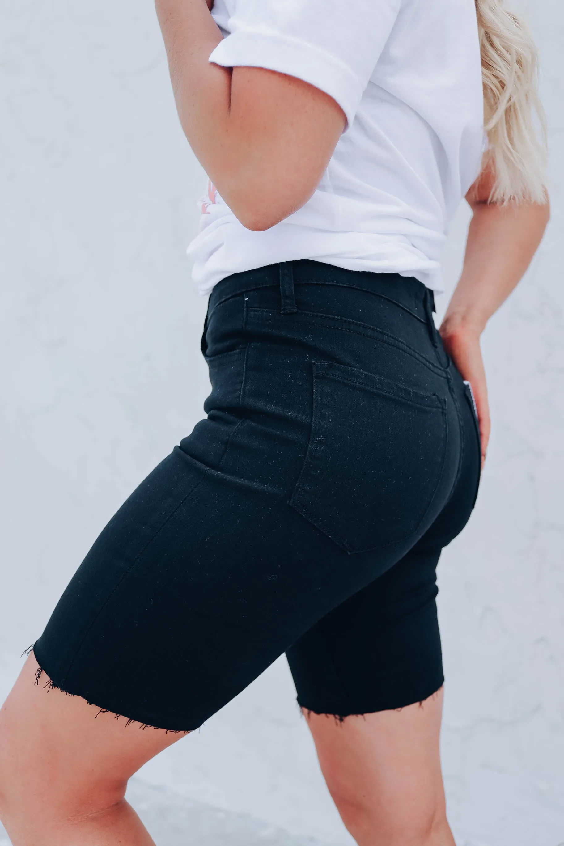 Angeles Denim Bermuda Shorts