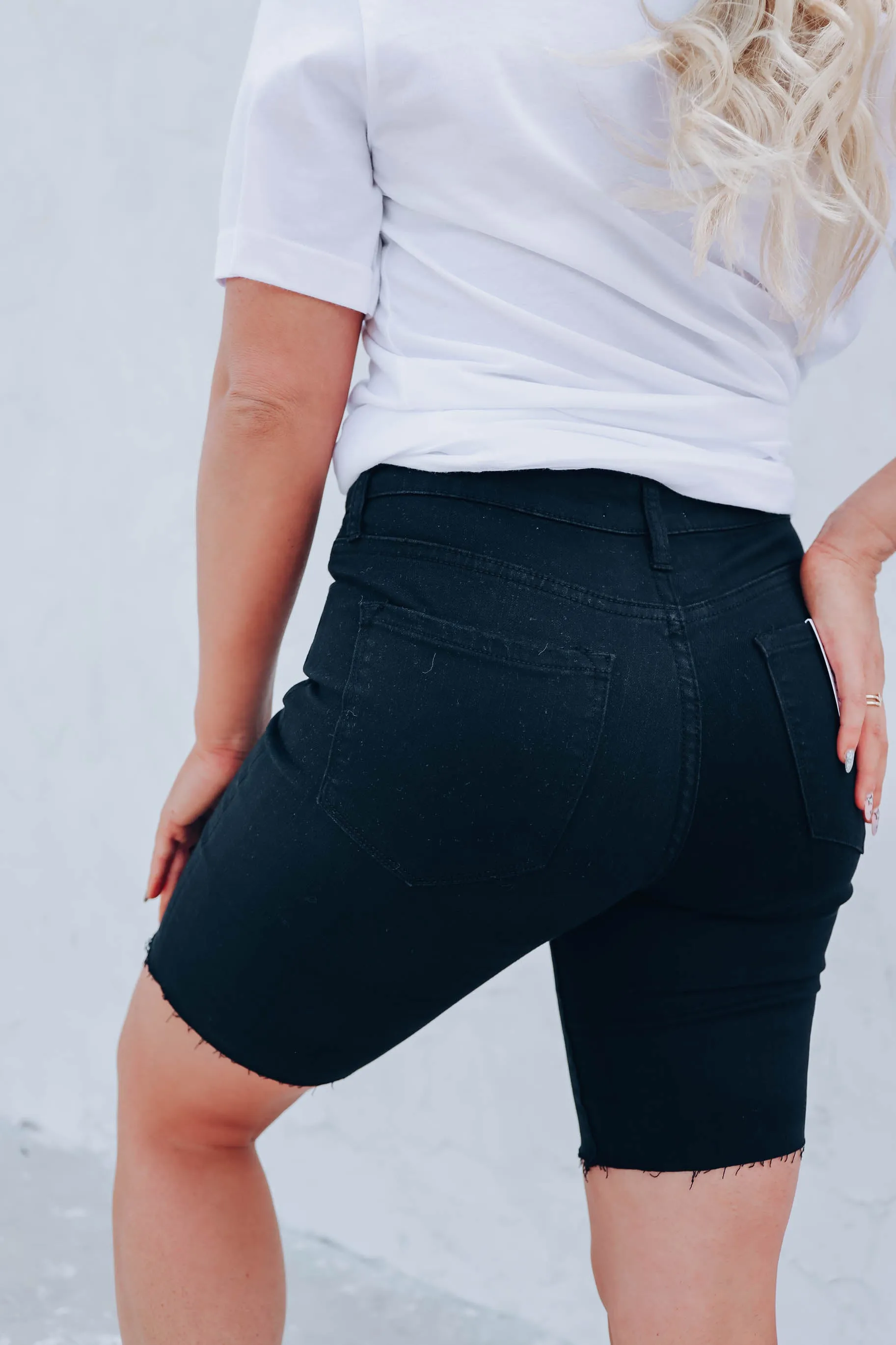 Angeles Denim Bermuda Shorts