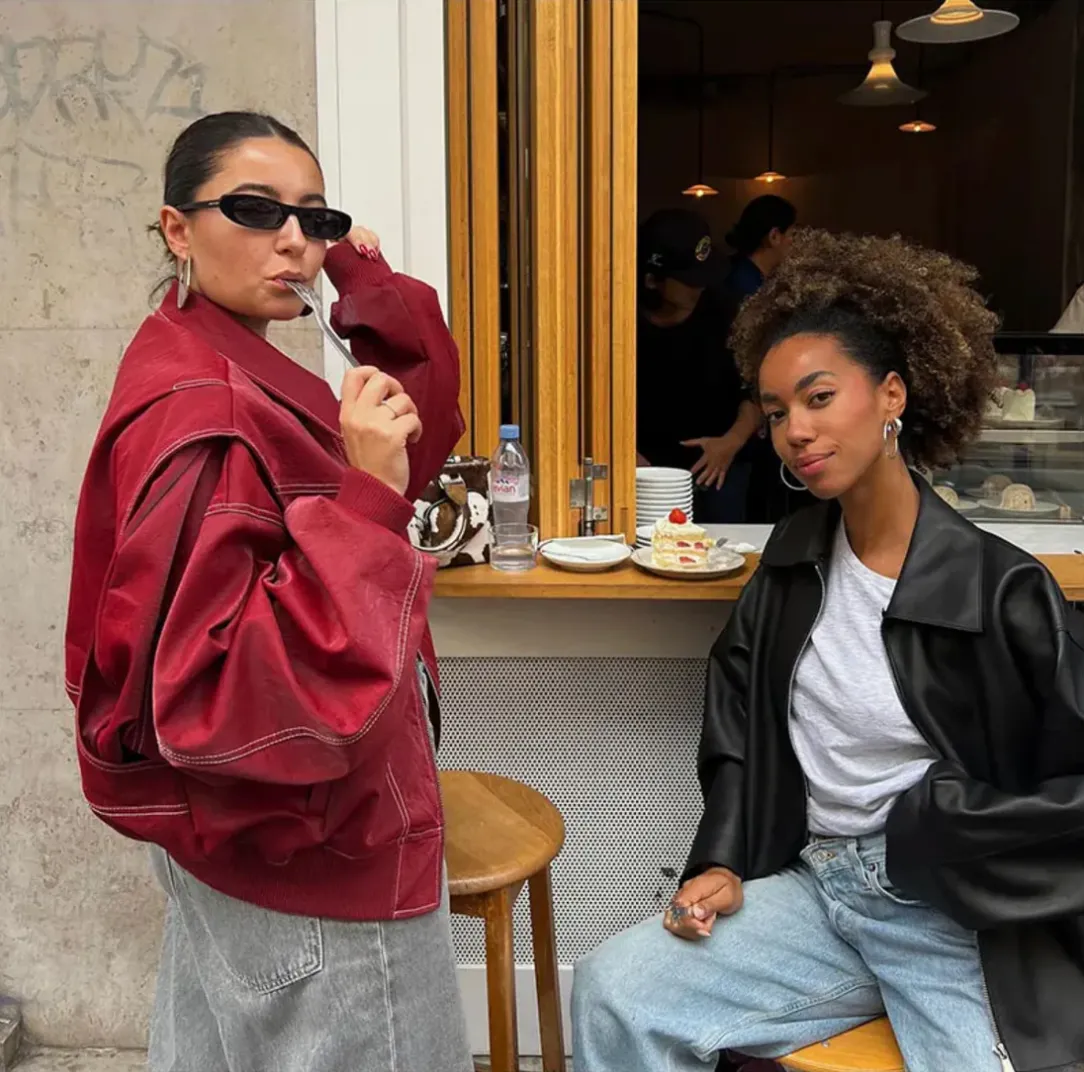 Annelise® | Oversized Leader Bomber Jacket