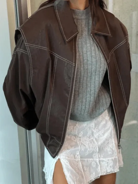 Annelise® | Oversized Leader Bomber Jacket
