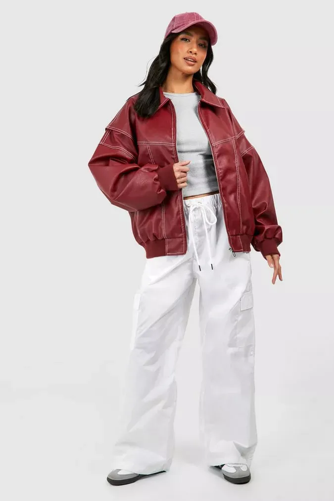 Annelise® | Oversized Leader Bomber Jacket