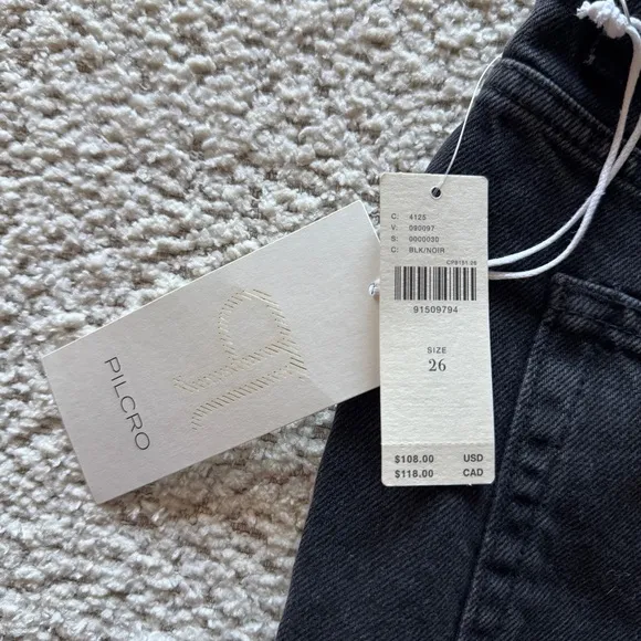 Anthropologie lace up denim shorts