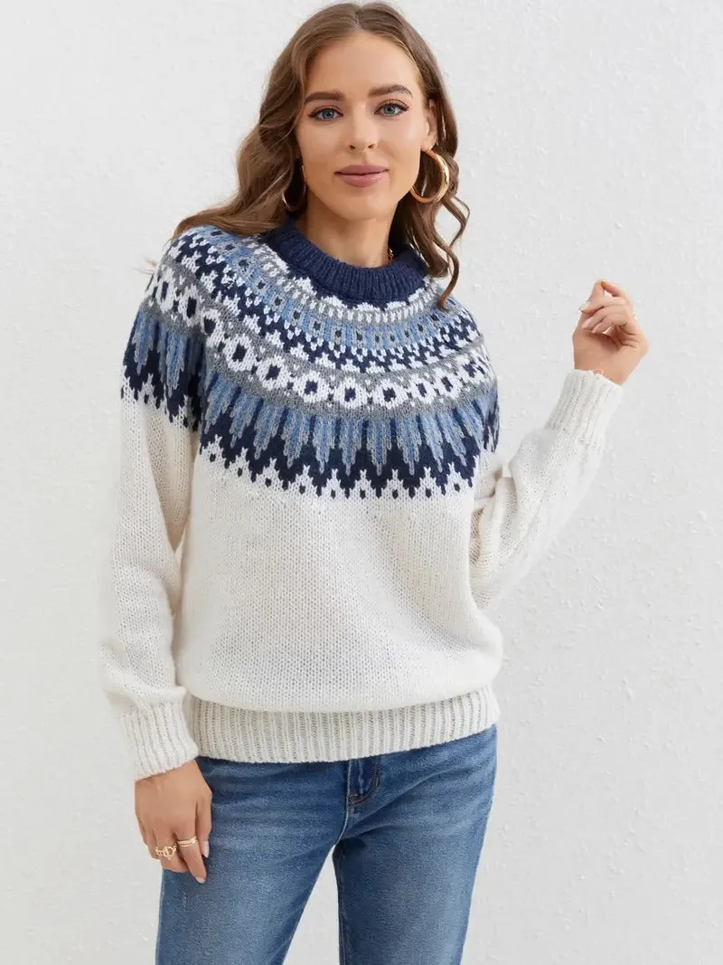 Anya™ - Nordic Charm Sweater