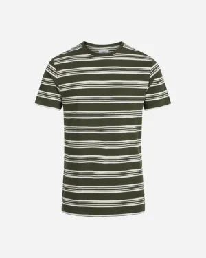 Arnold Tee - Olive/Cream