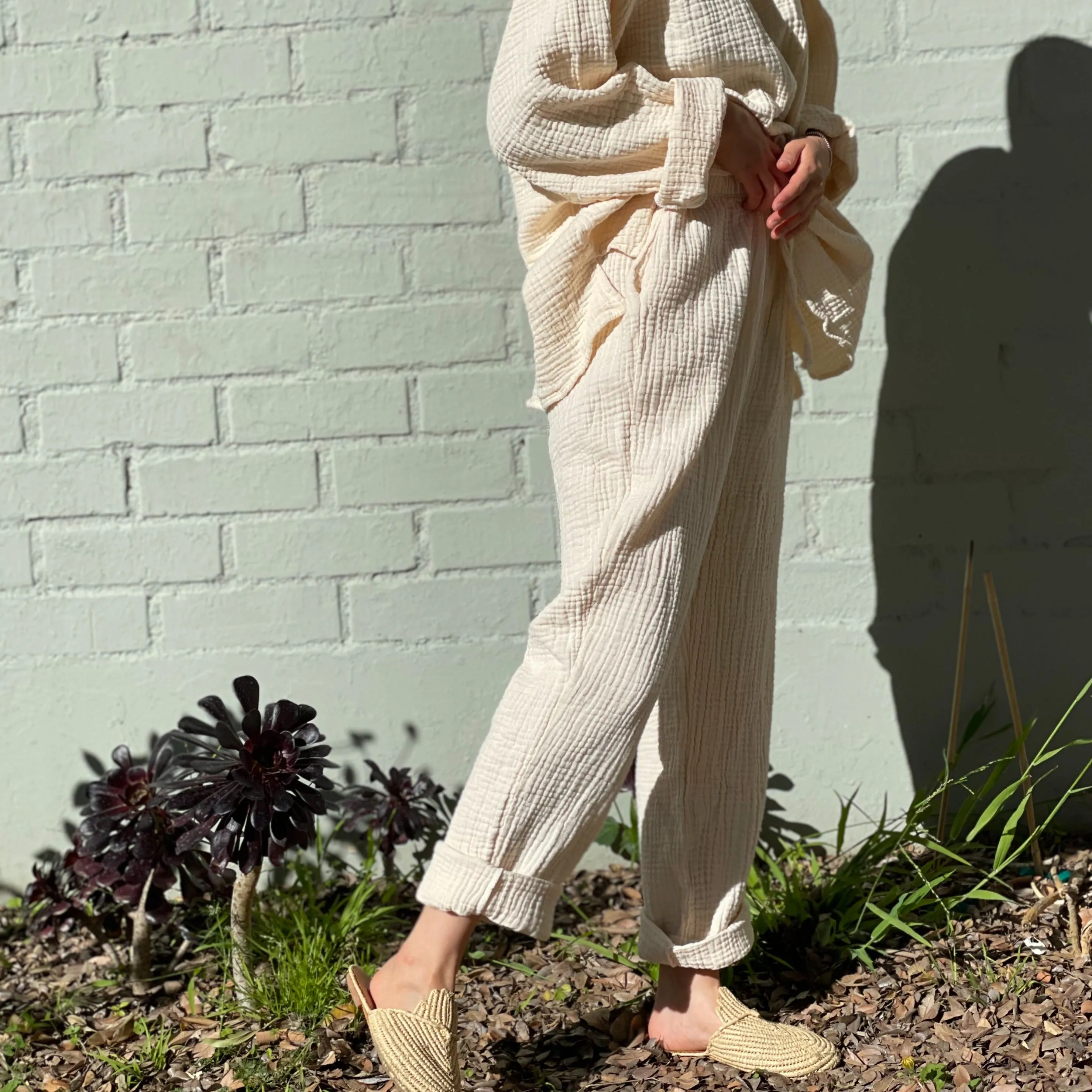 August Pants 2021 Eggnog