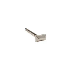 Baguette Shape Stud Earring