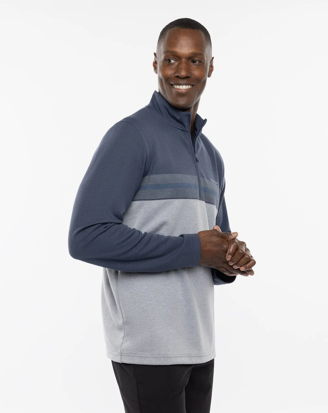 Bauer Travis Mathew Heckle Deck 1/2 Zip Longsleeve Shirt