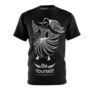 Be Yourself Unisex AOP Cut & Sew Tee