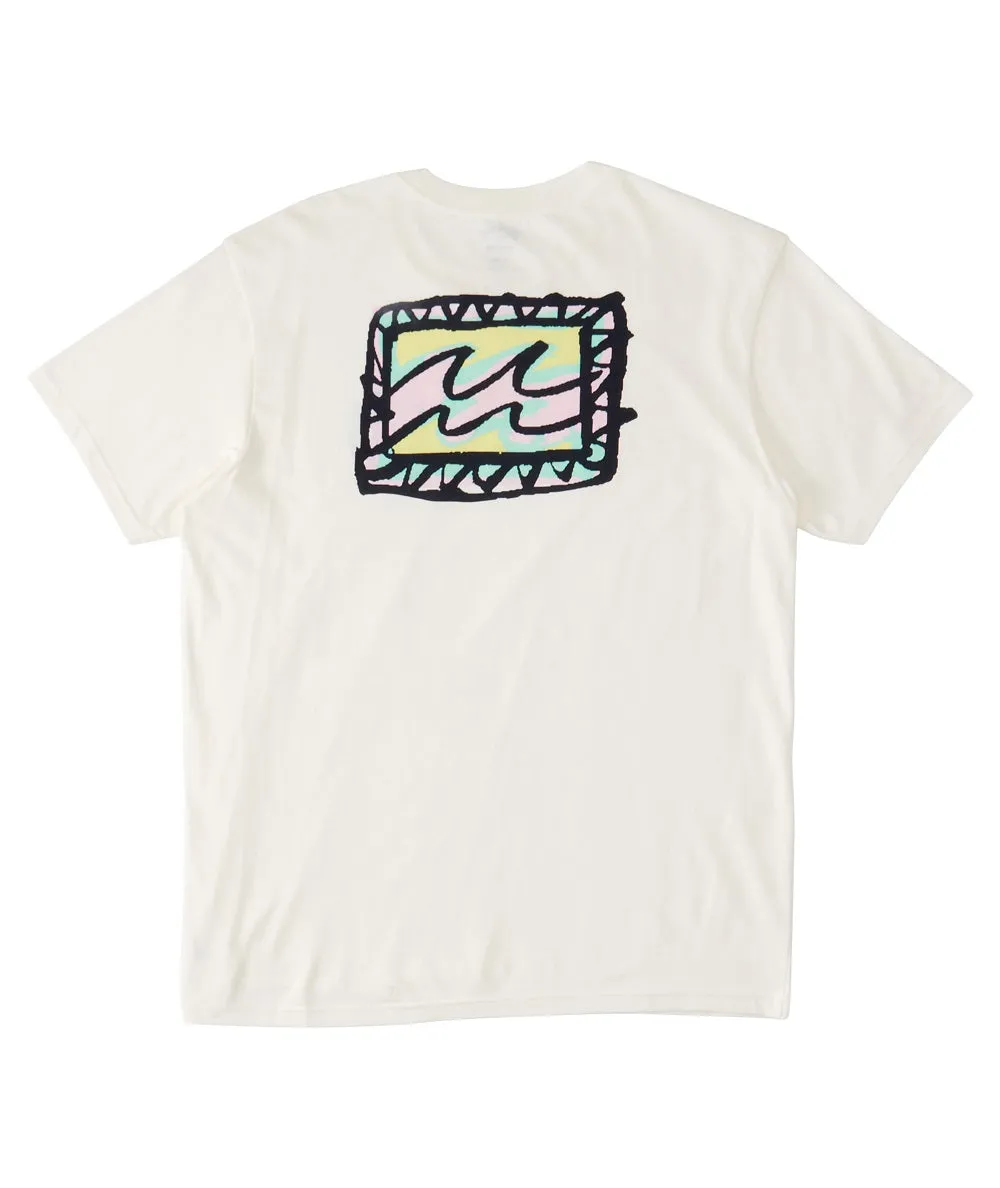 Billabong Crayon Wave Short Sleeve