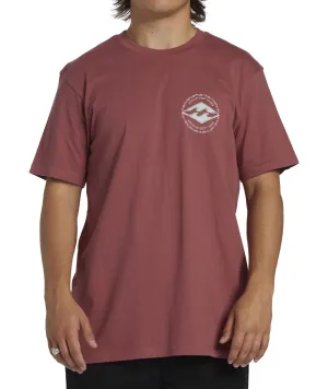 Billabong Rotor Diamond Short Sleeve T-Shirt Red