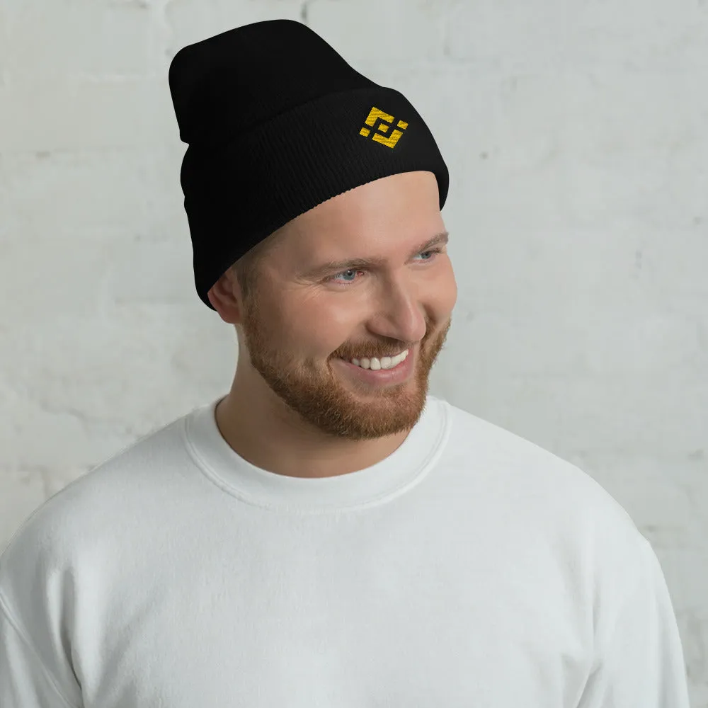 Binance Cuffed Beanie