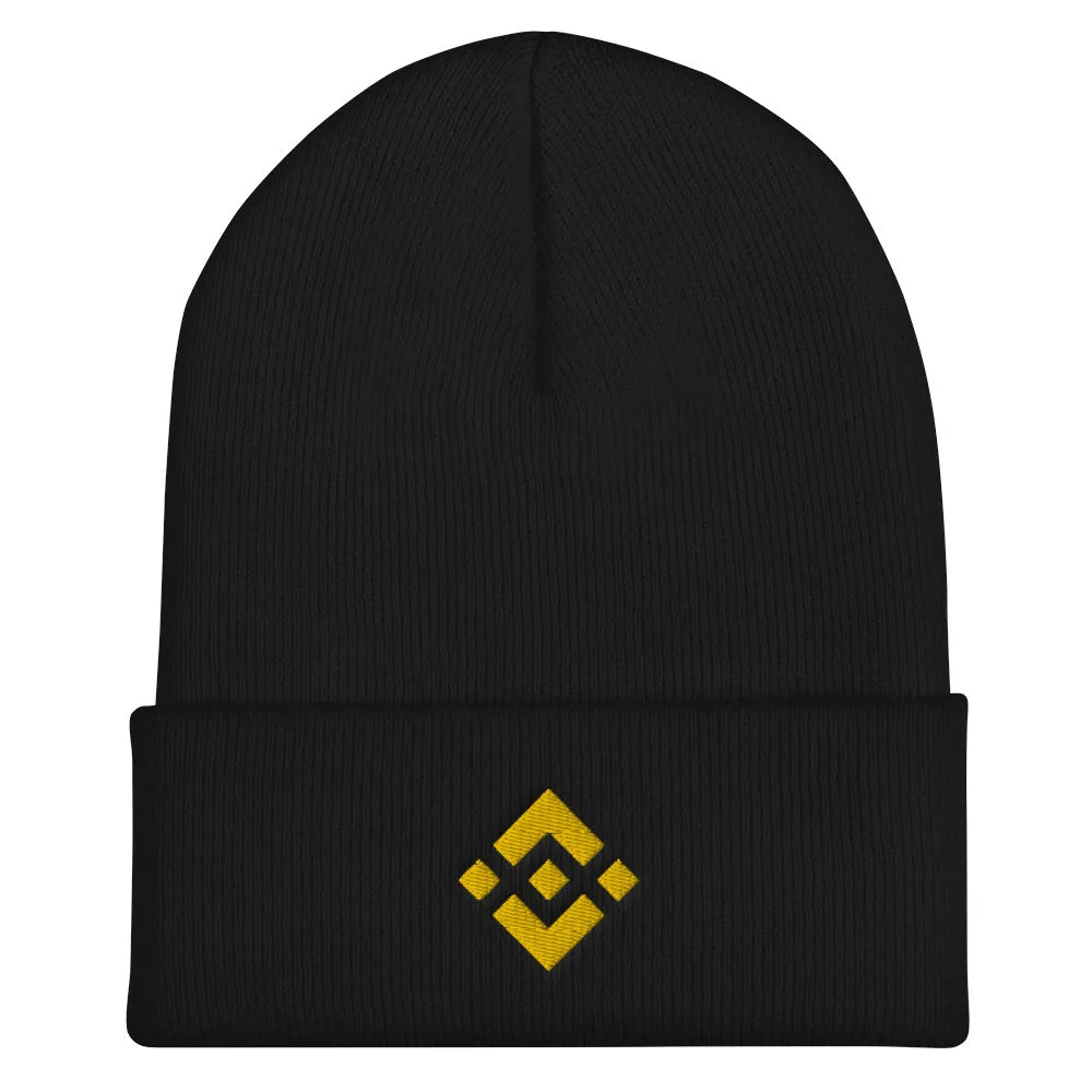 Binance Cuffed Beanie