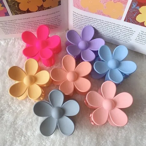 Bloom Flower Hair Claw Clip