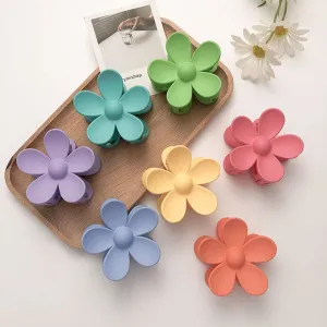 Bloom Flower Hair Claw Clip